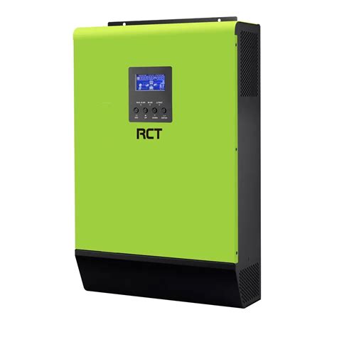 RCT AXPERT VM3 3KVA INVERTER 24V DC 4000W PV & BATTERY INDEPENDANT BMS Compatiable; BT; No Parallel Operations;